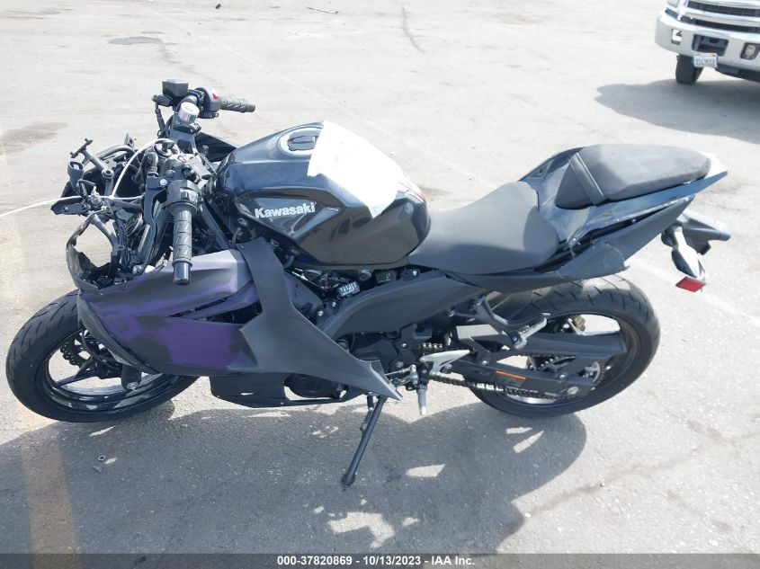 VIN JKAEXKH17PDAP2694 2023 KAWASAKI EX400