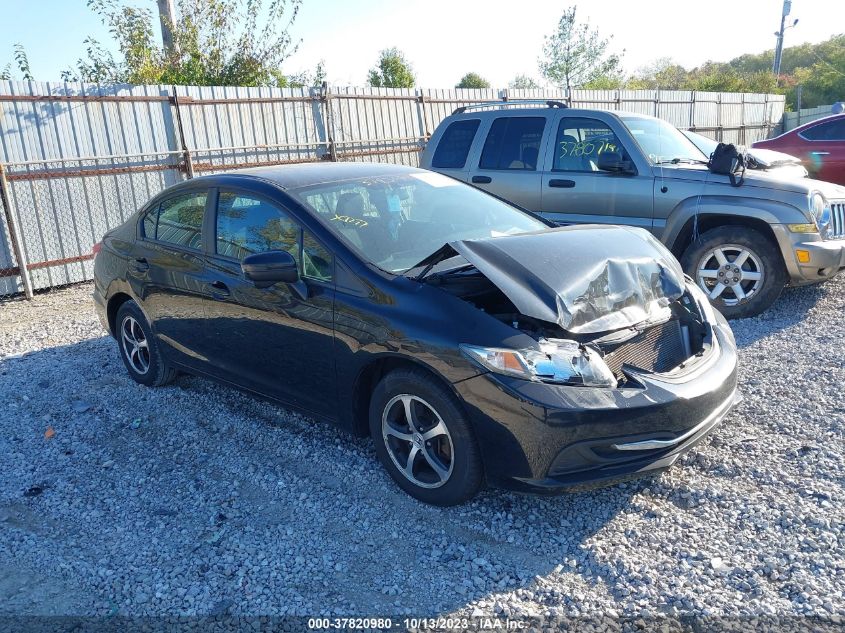2015 HONDA CIVIC SEDAN SE - 19XFB2F72FE254829