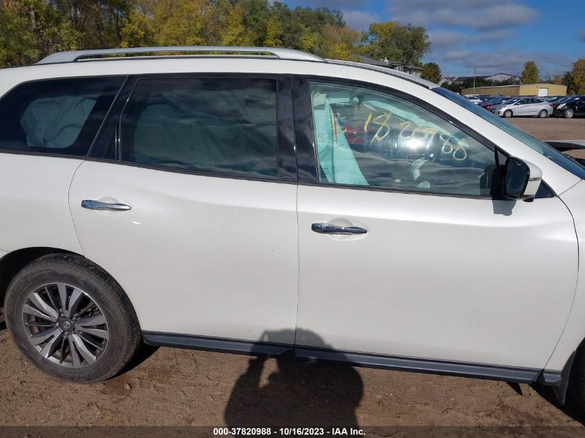 2017 NISSAN PATHFINDER SL - 5N1DR2MN9HC641162