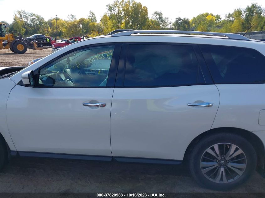 2017 NISSAN PATHFINDER SL - 5N1DR2MN9HC641162