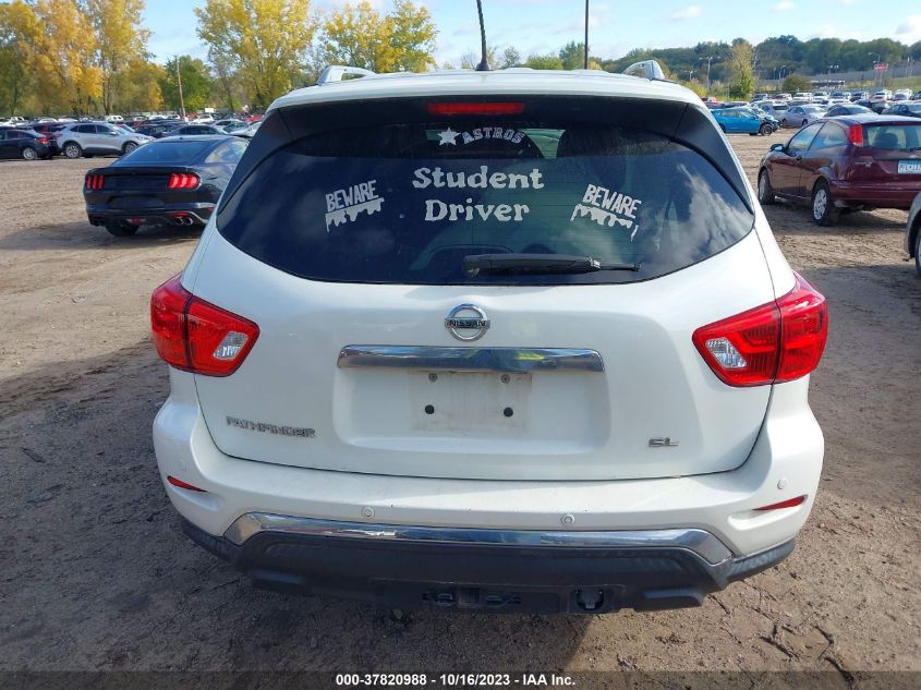 2017 NISSAN PATHFINDER SL - 5N1DR2MN9HC641162