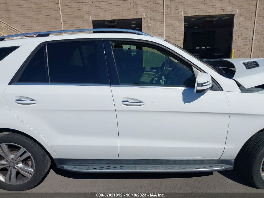 2015 MERCEDES-BENZ M-CLASS ML 350 4JGDA5JB5FA575902