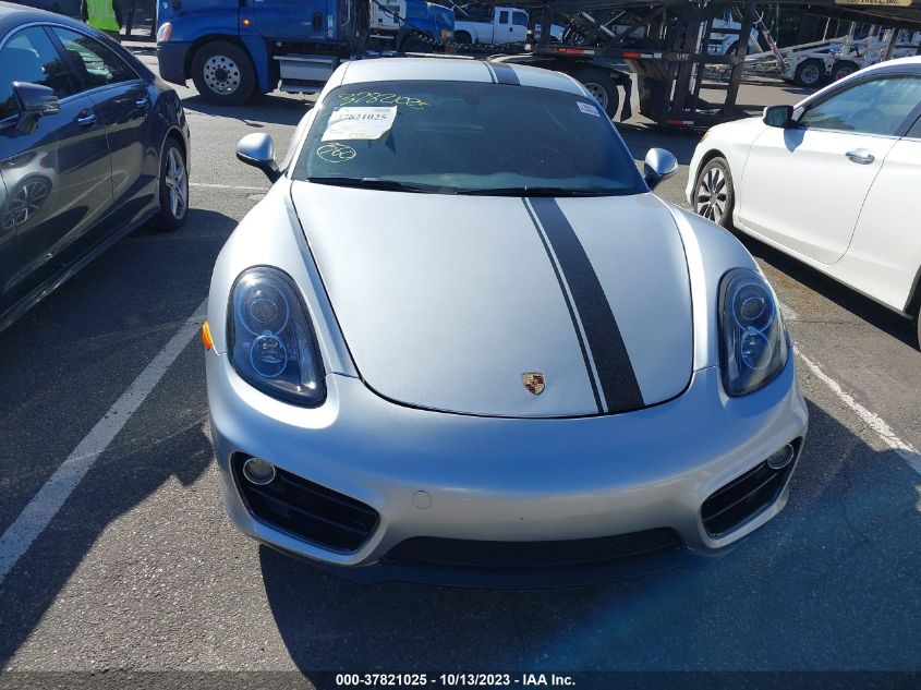 2014 PORSCHE CAYMAN S WP0AB2A87EK192592