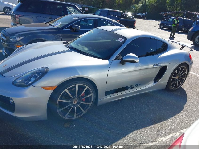 2014 PORSCHE CAYMAN S WP0AB2A87EK192592