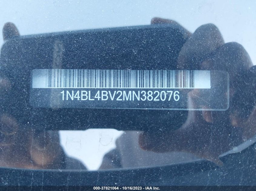 2021 NISSAN ALTIMA 2.5 S - 1N4BL4BV2MN382076