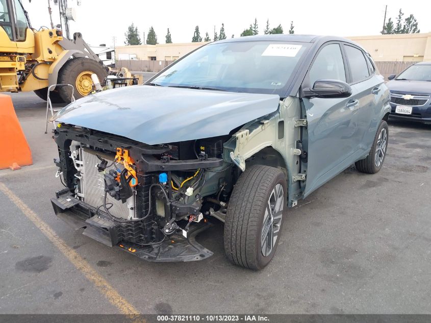 KM8K23AG3NU143133 Hyundai Kona Electric SEL 2