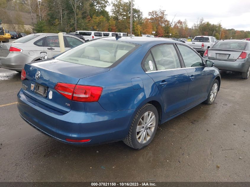 2015 VOLKSWAGEN JETTA SEDAN 1.8T SE W/CONNECTIVITY - 3VWD17AJ7FM414409