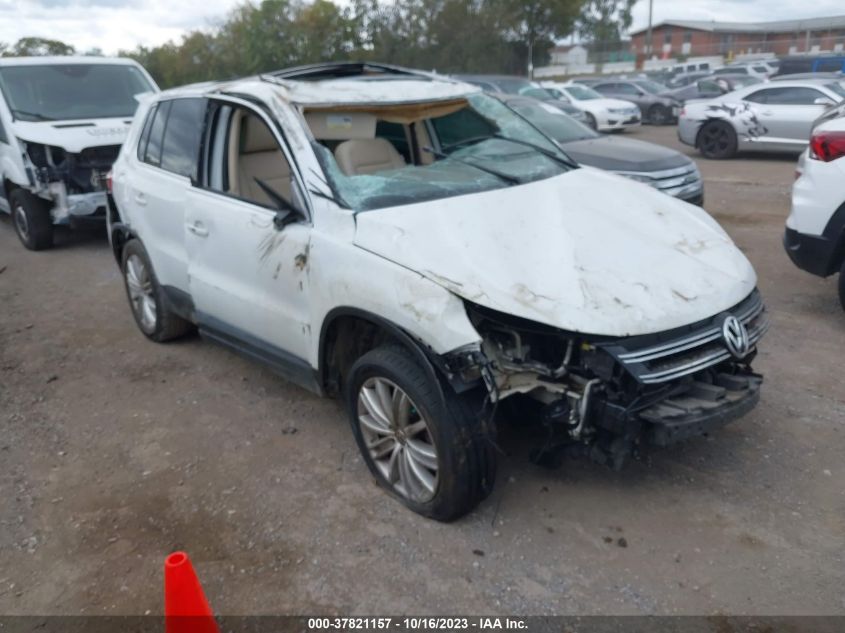 2014 VOLKSWAGEN TIGUAN SEL - WVGBV3AX9EW555620