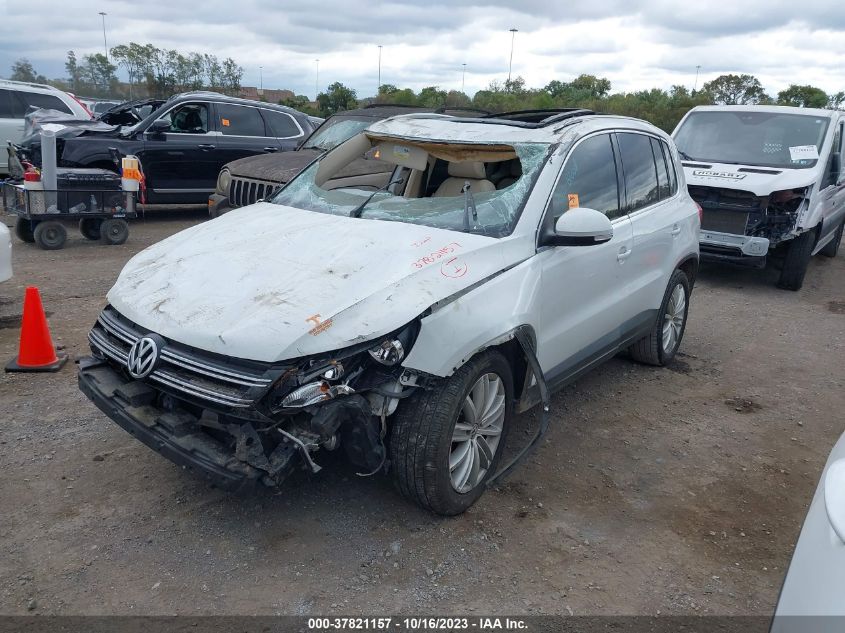 2014 VOLKSWAGEN TIGUAN SEL - WVGBV3AX9EW555620