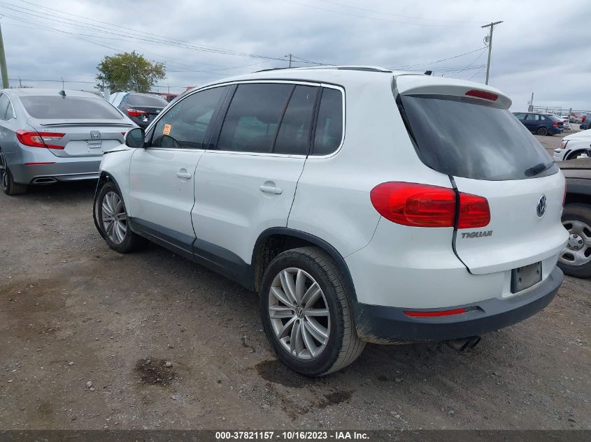 2014 VOLKSWAGEN TIGUAN SEL - WVGBV3AX9EW555620