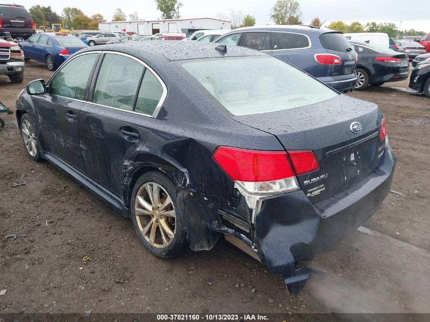 2013 SUBARU LEGACY 2.5I LIMITED - 4S3BMBK63D3010195