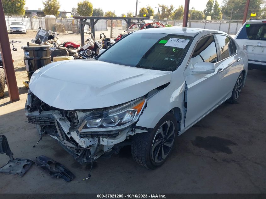 2017 HONDA ACCORD EX - 1HGCR2F74HA215374