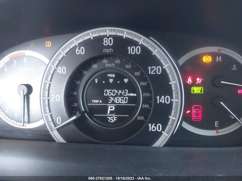 2017 HONDA ACCORD EX - 1HGCR2F74HA215374