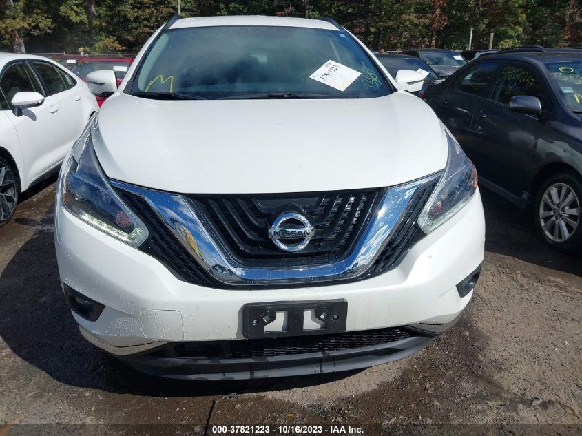 2018 NISSAN MURANO SV - 5N1AZ2MH0JN199346