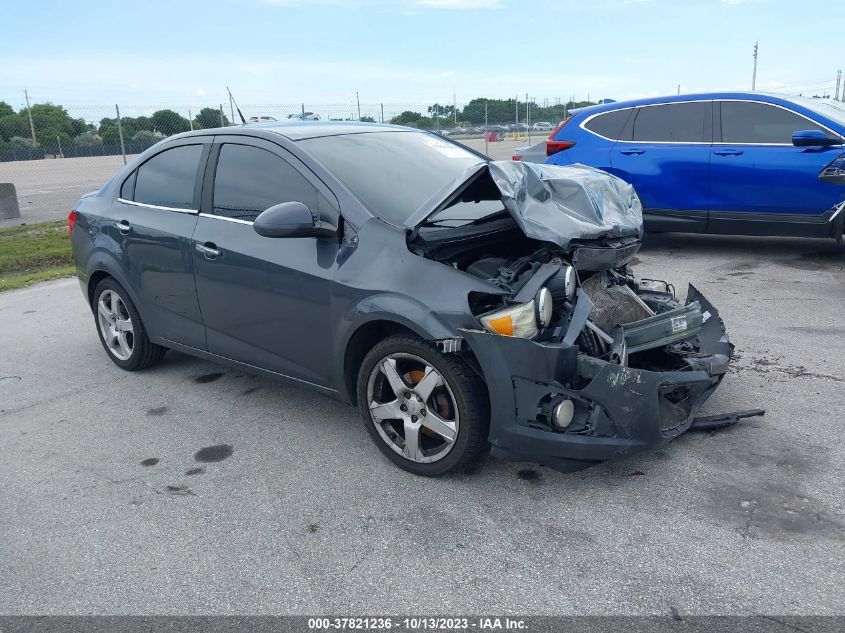 2013 CHEVROLET SONIC LTZ - 1G1JE5SH3D4152027