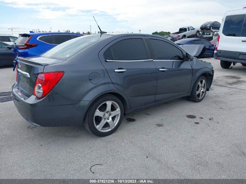 2013 CHEVROLET SONIC LTZ - 1G1JE5SH3D4152027