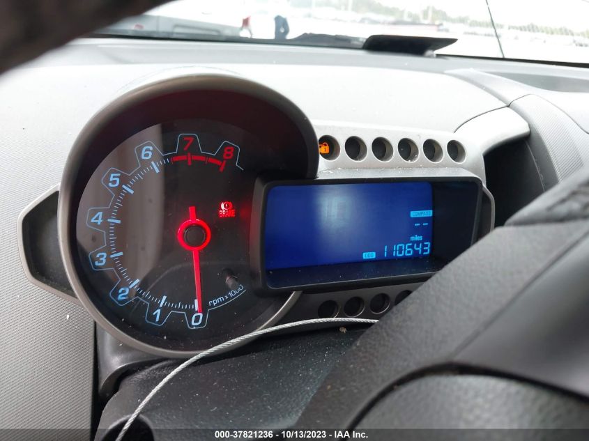2013 CHEVROLET SONIC LTZ - 1G1JE5SH3D4152027
