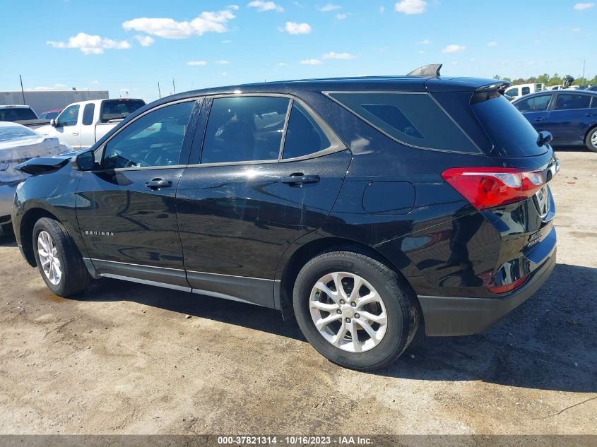 2019 CHEVROLET EQUINOX LS - 3GNAXHEV9KL126177