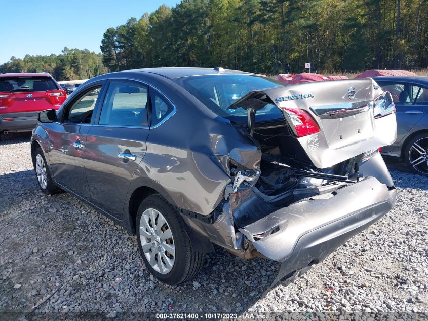 2016 NISSAN SENTRA SR/SL/S/SV/FE+ S - 3N1AB7AP6GL640880