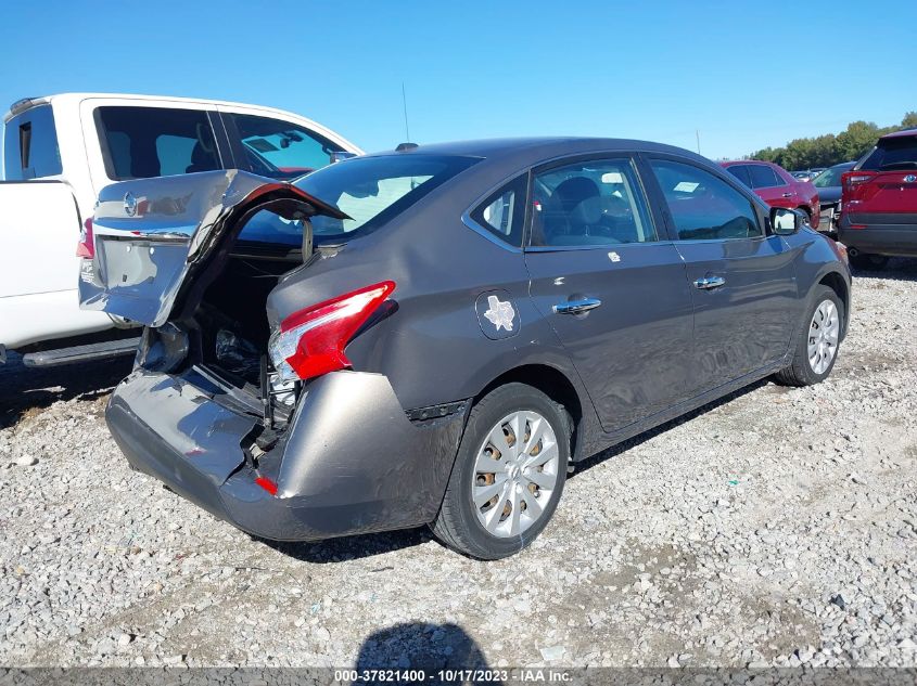 2016 NISSAN SENTRA SR/SL/S/SV/FE+ S - 3N1AB7AP6GL640880