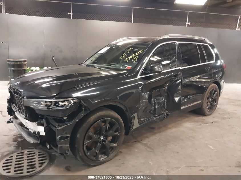 2021 BMW X7 XDRIVE40I 5UXCW2C04M9F27478