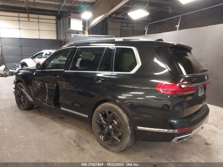 2021 BMW X7 XDRIVE40I 5UXCW2C04M9F27478