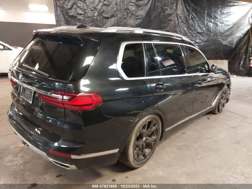 2021 BMW X7 XDRIVE40I 5UXCW2C04M9F27478
