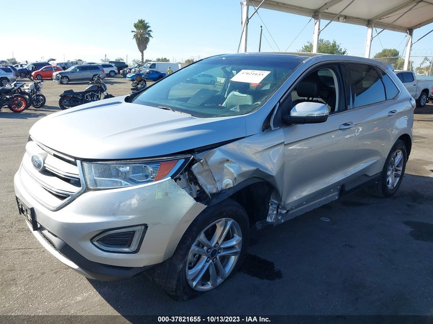 VIN 2FMPK3J92JBC38211 2018 FORD EDGE SEL