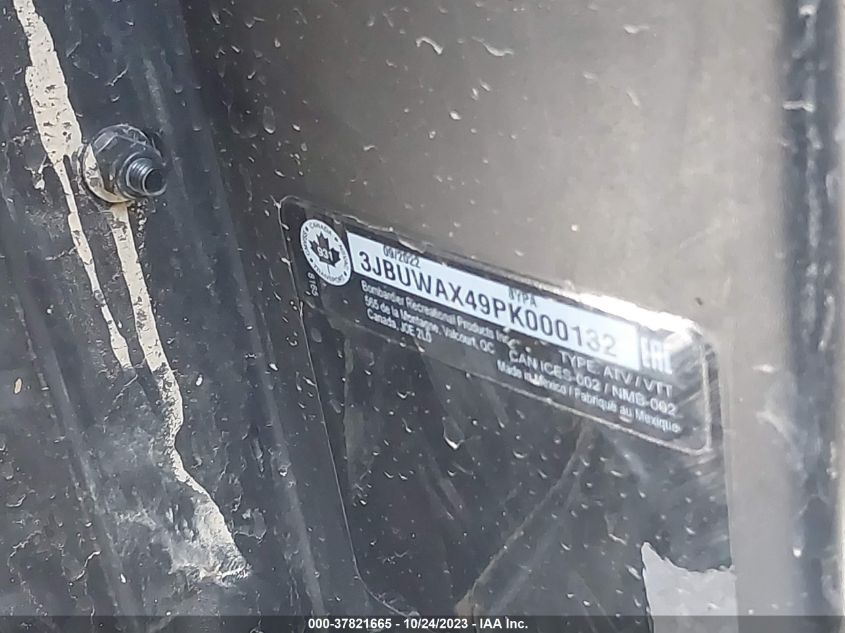 2023 CAN-AM DEFENDER X MR HD10 - 3JBUWAX49PK000132