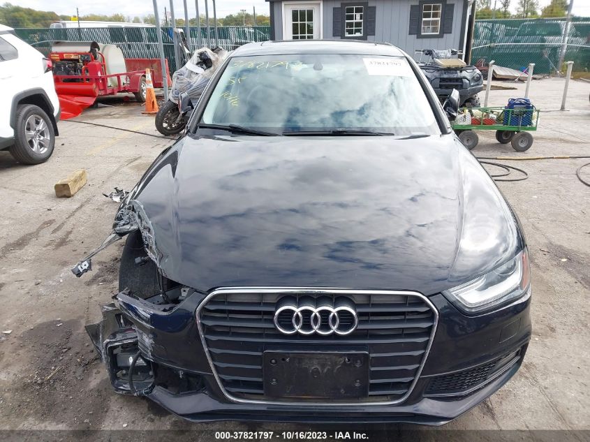 2014 AUDI A4 PREMIUM - WAUAFAFL1EN001725