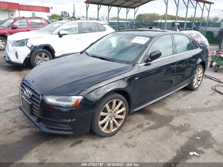 2014 AUDI A4 PREMIUM - WAUAFAFL1EN001725