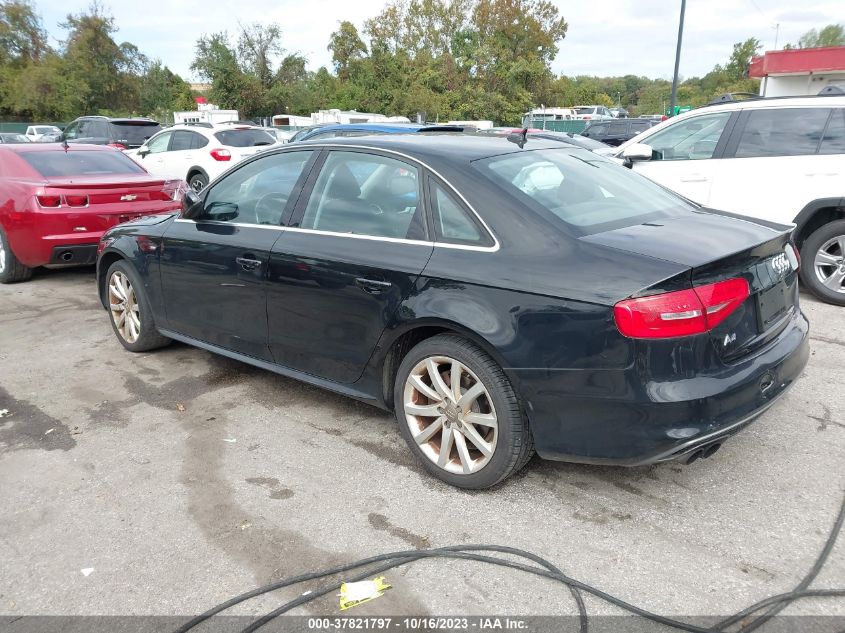 2014 AUDI A4 PREMIUM - WAUAFAFL1EN001725