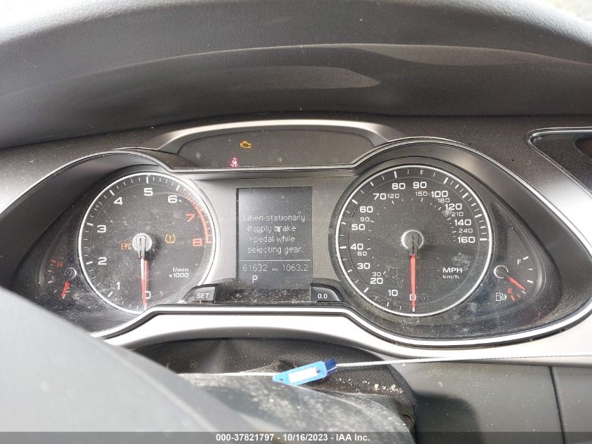 2014 AUDI A4 PREMIUM - WAUAFAFL1EN001725