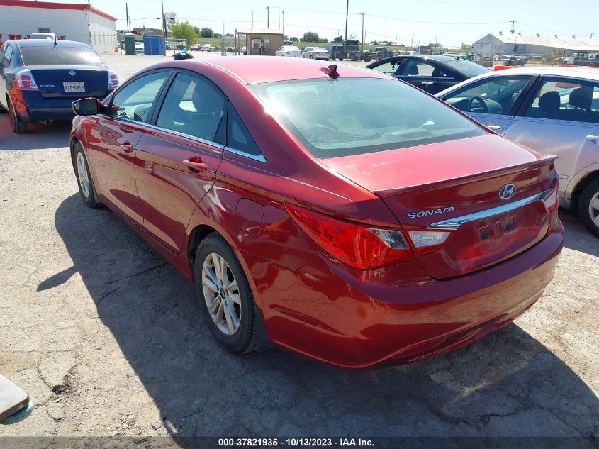 2013 HYUNDAI SONATA GLS - 5NPEB4ACXDH543624