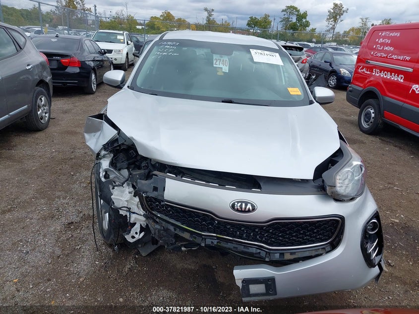 VIN KNDPMCAC5K7538961 2019 KIA SPORTAGE LX