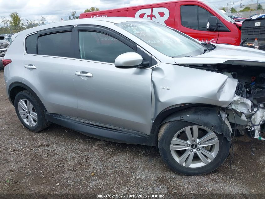 VIN KNDPMCAC5K7538961 2019 KIA SPORTAGE LX