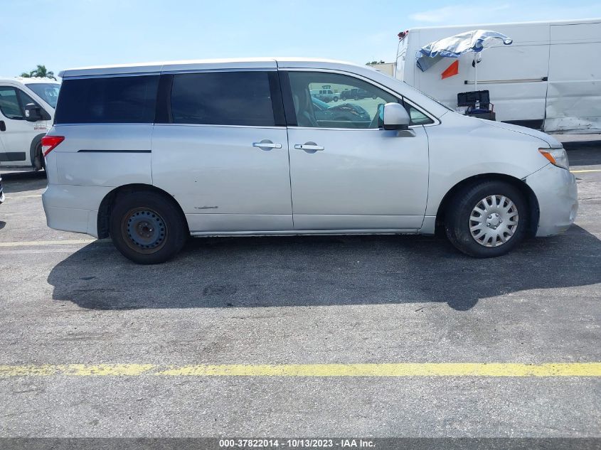 2015 NISSAN QUEST S/SV/SL/PLATINUM - JN8AE2KP1F9127862