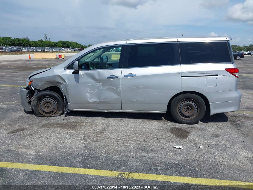 2015 NISSAN QUEST S/SV/SL/PLATINUM - JN8AE2KP1F9127862