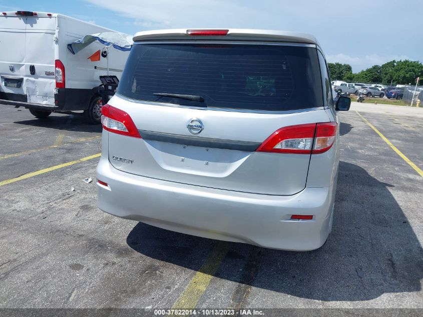 2015 NISSAN QUEST S/SV/SL/PLATINUM - JN8AE2KP1F9127862