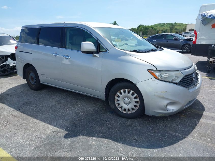 2015 NISSAN QUEST S/SV/SL/PLATINUM - JN8AE2KP1F9127862