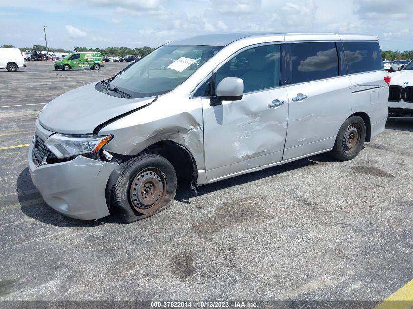 2015 NISSAN QUEST S/SV/SL/PLATINUM - JN8AE2KP1F9127862