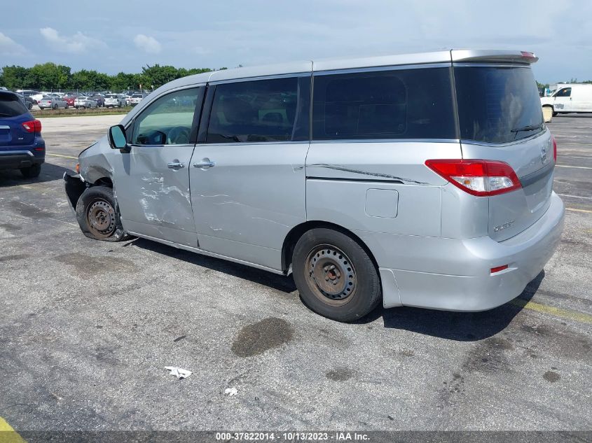 2015 NISSAN QUEST S/SV/SL/PLATINUM - JN8AE2KP1F9127862