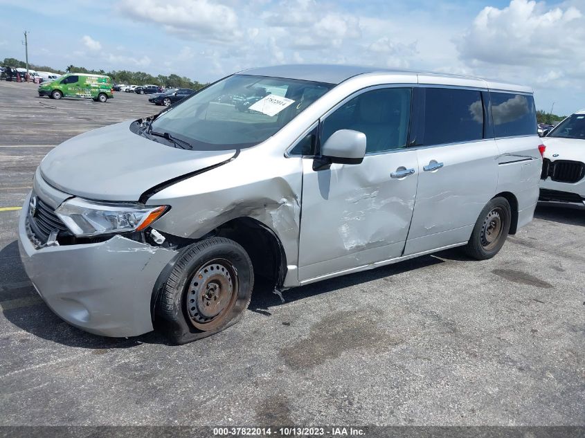 2015 NISSAN QUEST S/SV/SL/PLATINUM - JN8AE2KP1F9127862