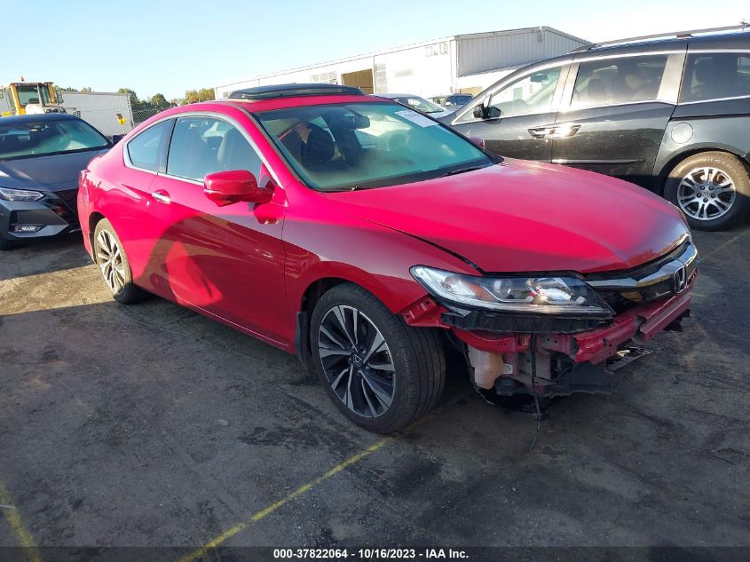 1HGCT1B85HA005747 HONDA ACCORD COUPE EX-L 2017