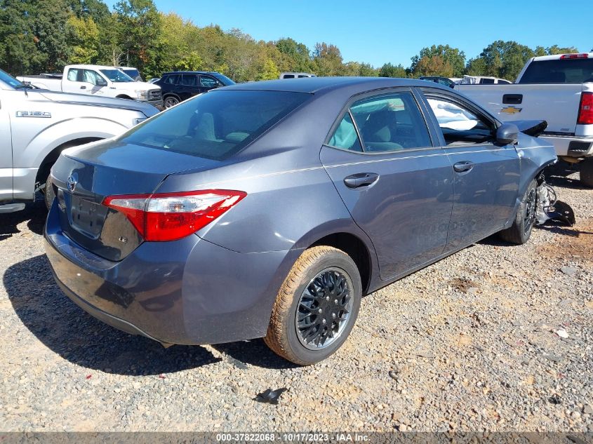 2014 TOYOTA COROLLA L/LE/LE PLS/PRM/S/S PLS - 2T1BURHE2EC121269