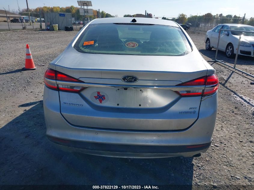 2017 FORD FUSION HYBRID SE - 3FA6P0LU6HR237176