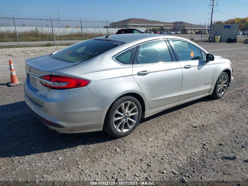 2017 FORD FUSION HYBRID SE - 3FA6P0LU6HR237176