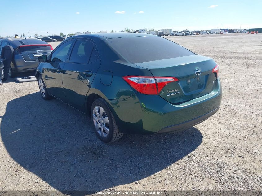 2014 TOYOTA COROLLA L/LE/S/S PLUS/LE PLUS - 5YFBURHEXEP045669