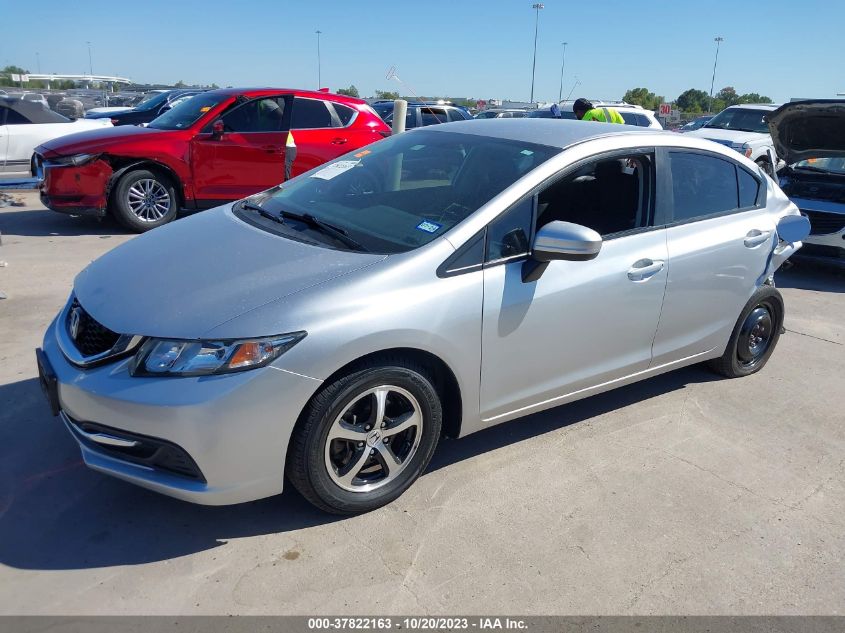 2015 HONDA CIVIC SE - 19XFB2F7XFE029784