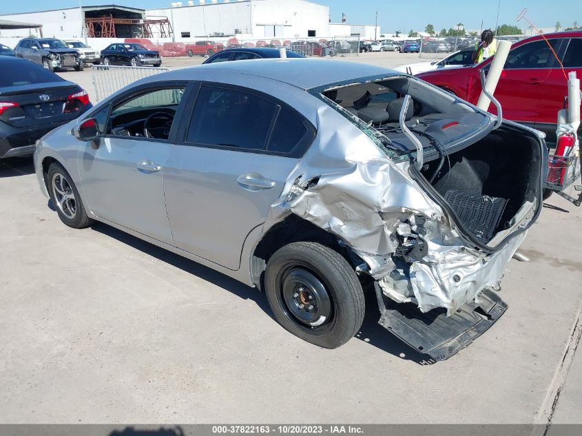 2015 HONDA CIVIC SE - 19XFB2F7XFE029784